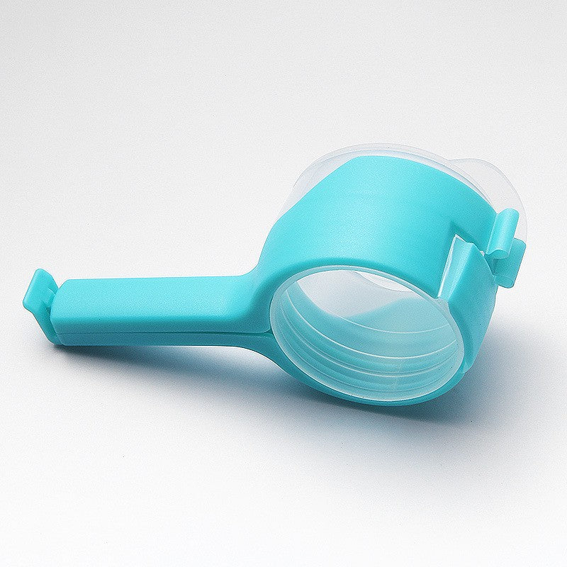 Set 4 cleme cu capac Vivimall, pentru sigilare pungi alimente, material ABS, multicolor - vivimall.ro