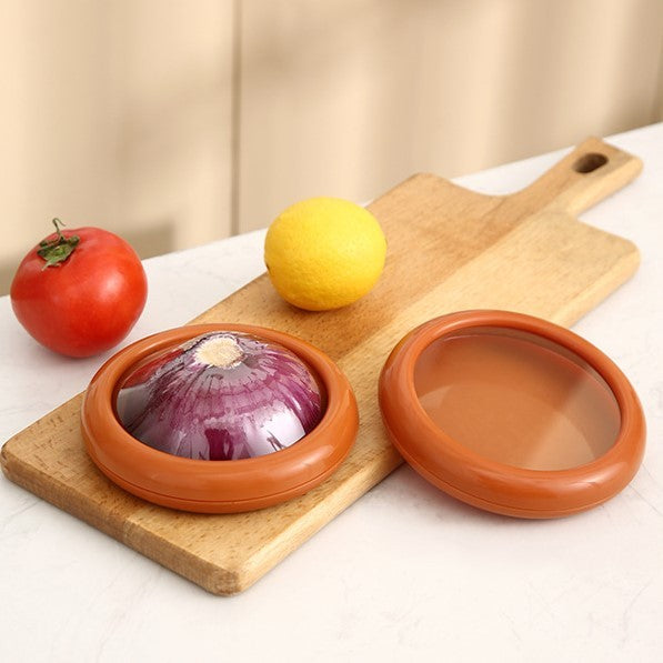 Set 4 Recipiente pentru Pastrarea Proaspata a Legumelor, Vivimall, Cutii Portabile Sigilate Anti-oxidare, 4 Forme Diferite pentru Legume sau Fructe, Culori diferite - vivimall.ro