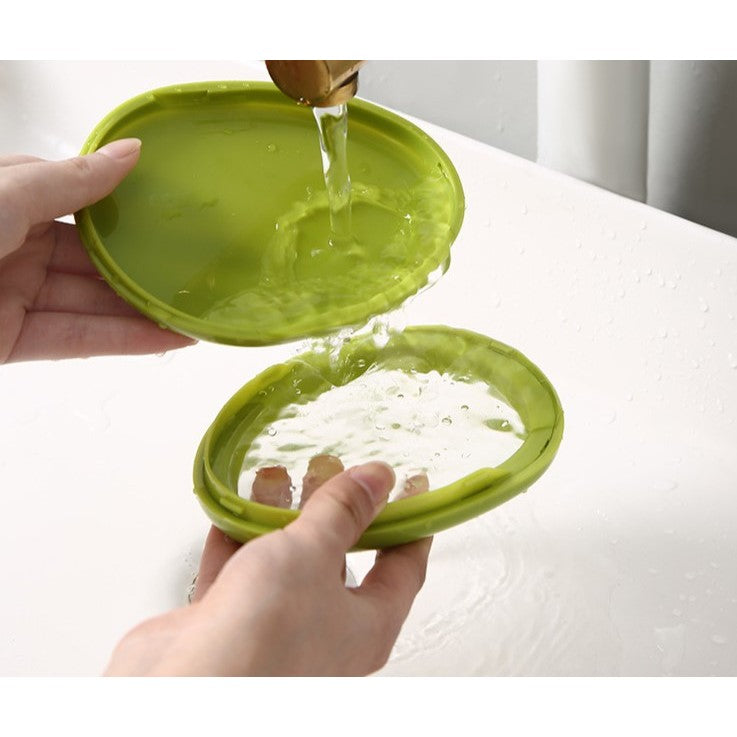 Set 4 Recipiente pentru Pastrarea Proaspata a Legumelor, Vivimall, Cutii Portabile Sigilate Anti-oxidare, 4 Forme Diferite pentru Legume sau Fructe, Culori diferite - vivimall.ro