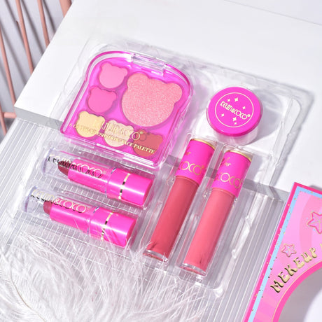 Set 6 Produse Machiaj | PinkBear - vivimall.ro