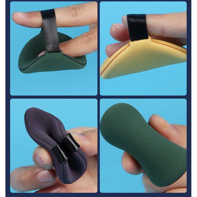 Set 7 Bureti De Machiaj Triunghi Reutilizabili, Utilizare Umeda Sau Uscata, 5.5 X 5.5 X 1.3 Cm, Powder Puff, Multicolor - vivimall.ro