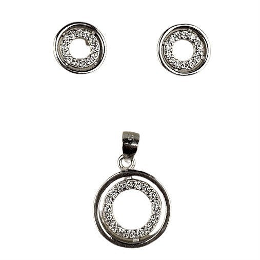 Set Argint 925 Cerculet - vivimall.ro
