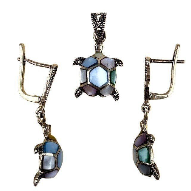 Set Argint 925 Testoasa cu Sidef - vivimall.ro