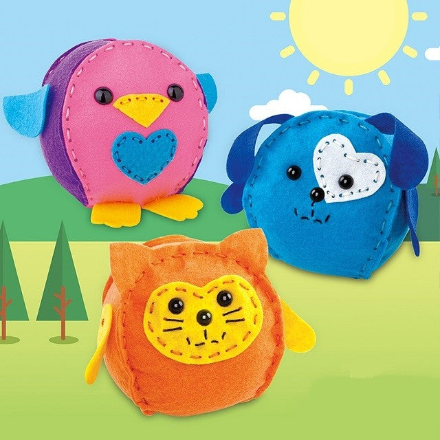 Set creatie perna pentru copii, Dream Kids, 3 piese, model 2 - vivimall.ro