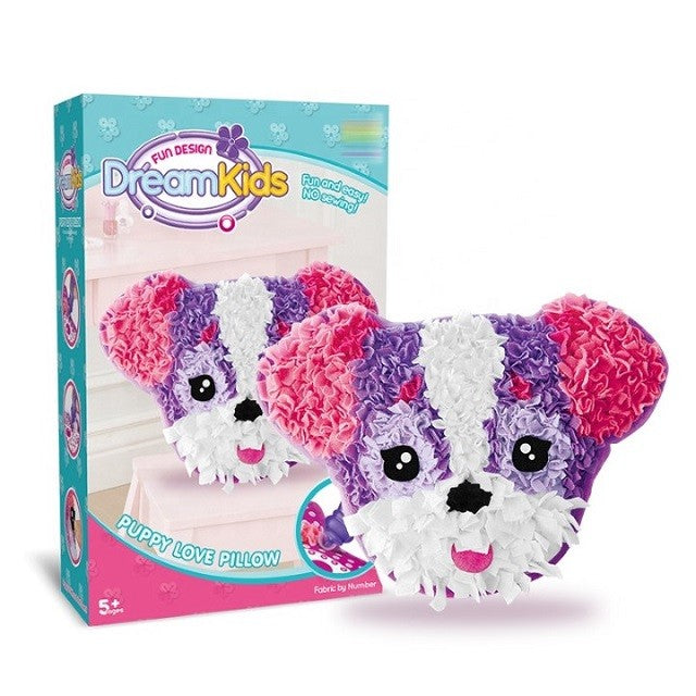 Set creatie perna pentru copii, Dream Kids, Caine - vivimall.ro