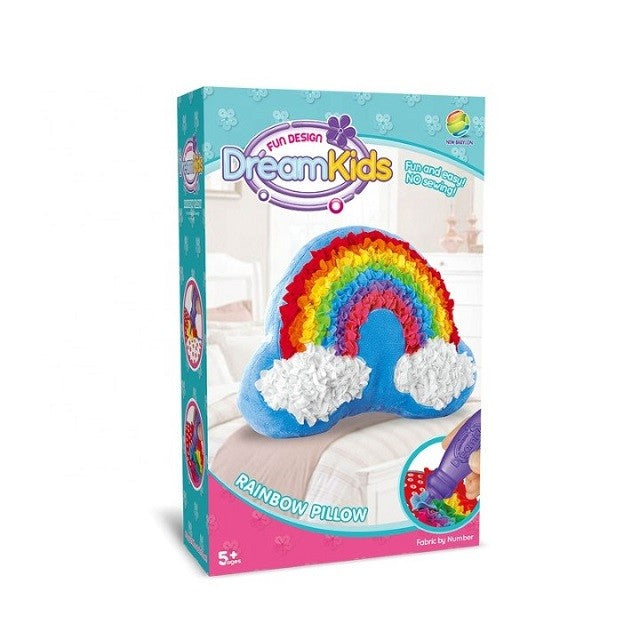 Set creatie perna pentru copii, Dream Kids, Curcubeu - vivimall.ro