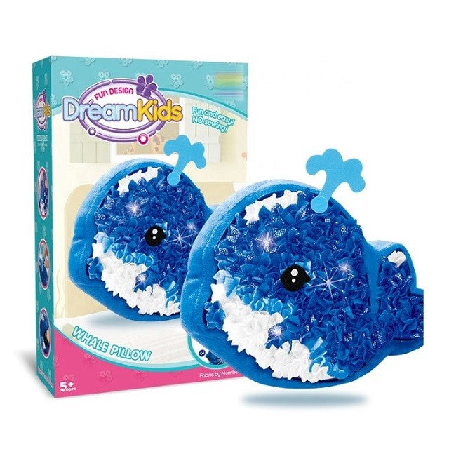 Set creatie perna pentru copii, Dream Kids, Delfin - vivimall.ro