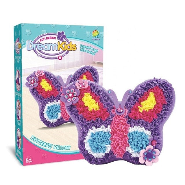 Set creatie perna pentru copii, Dream Kids, Fluture - vivimall.ro