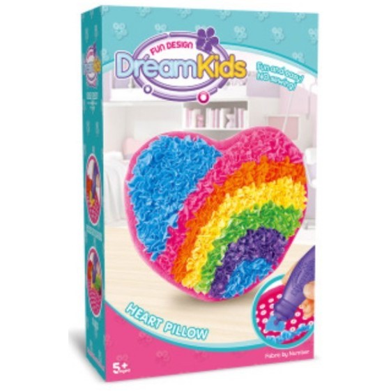 Set creatie perna pentru copii, Dream Kids, Inima - vivimall.ro