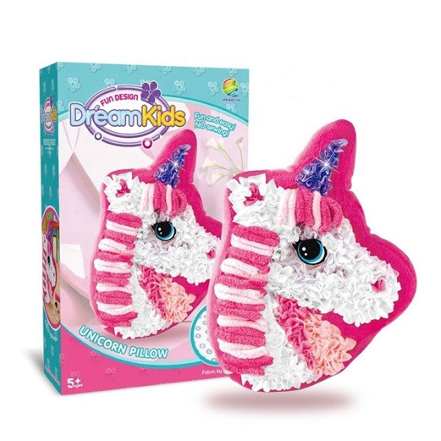 Set creatie perna pentru copii, Dream Kids, Unicorn - vivimall.ro