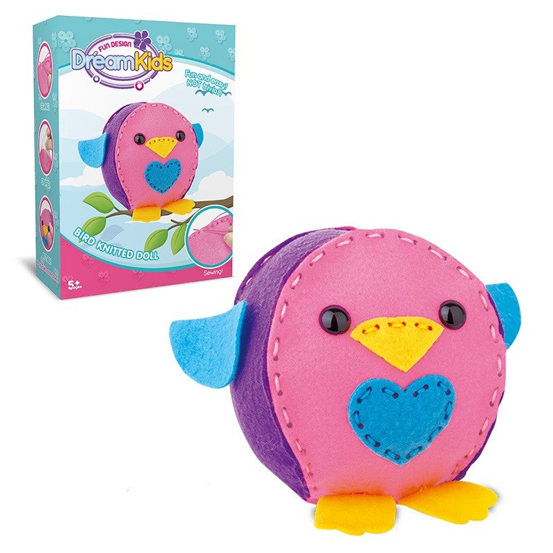 Set creatie perna pentru copii Model 2, Dream Kids, Pasare - vivimall.ro