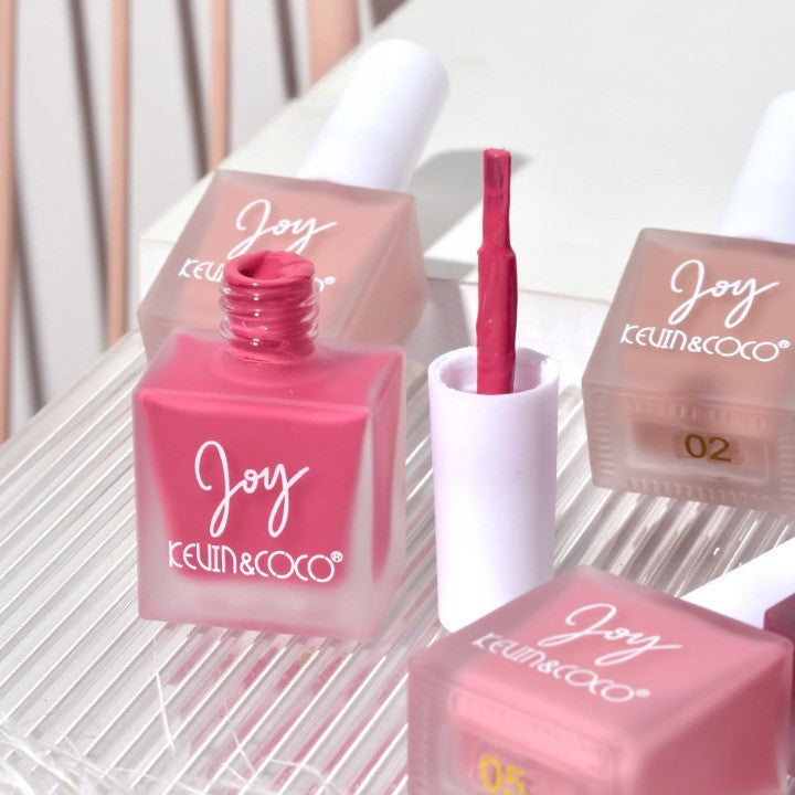 Set 6 Blush-uri lichide, Kevin&Coco, Ice Cream, 19.1 x 15.1 x 3.4cm - vivimall.ro