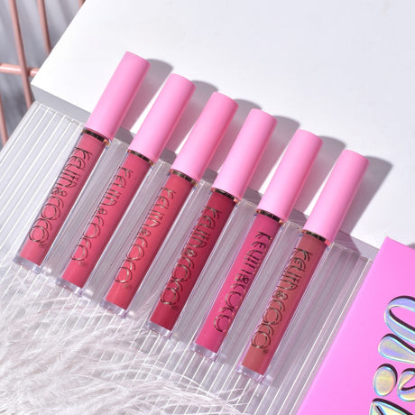 Set 6 Lip Gloss-uri Pink Girl | PinkLips - vivimall.ro