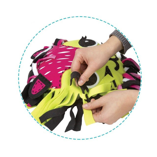 Set de creatie DIY, Vivimall, patura de tricotat multicolor - vivimall.ro