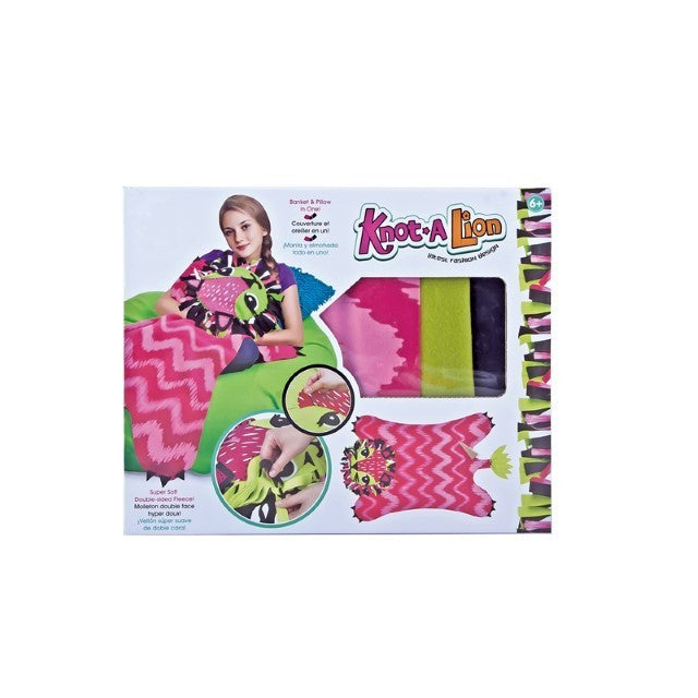 Set de creatie DIY, Vivimall, patura de tricotat multicolor - vivimall.ro