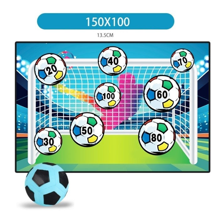 Poartă fotbal pliabilă pentru copii Vivimall, demonstrație pliere și depozitare compactă