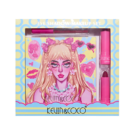 Kit Machiaj Kevin&Coco | CocoGlam - vivimall.ro