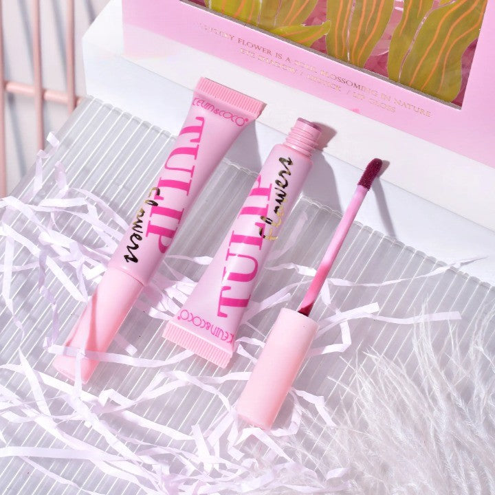 Set de Machiaj, KEVIN & COCO, 22 Culori, Model Lalele, 2 Palete de Farduri, 2 Lip Gloss-uri, 2 Lip Stick-uri, 1 Oglinda Inimioara, 15.7 x 21 x 4 cm, Multicolor - vivimall.ro