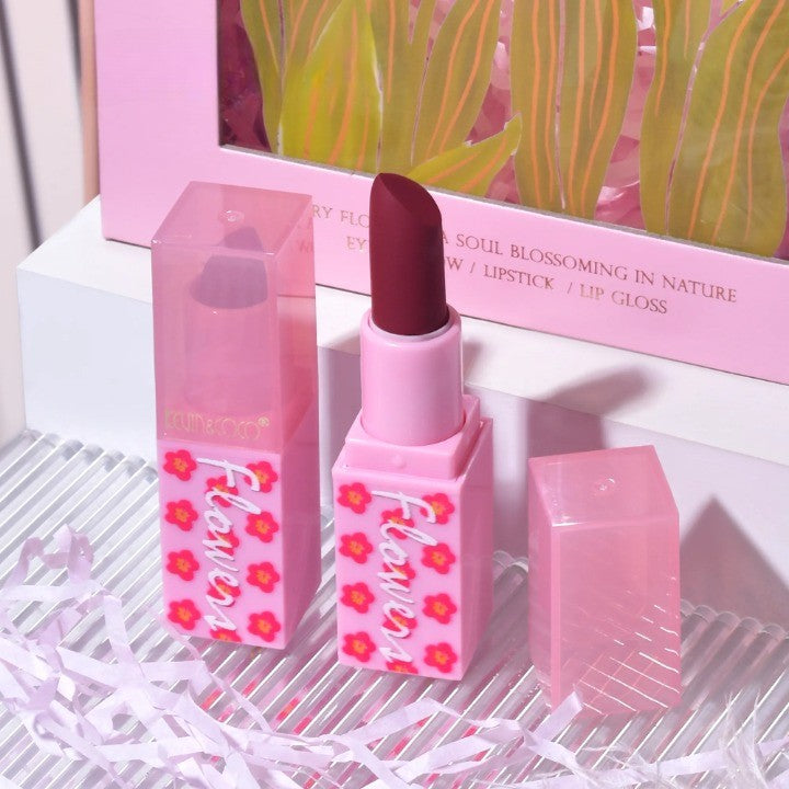 Set de Machiaj, KEVIN & COCO, 22 Culori, Model Lalele, 2 Palete de Farduri, 2 Lip Gloss-uri, 2 Lip Stick-uri, 1 Oglinda Inimioara, 15.7 x 21 x 4 cm, Multicolor - vivimall.ro