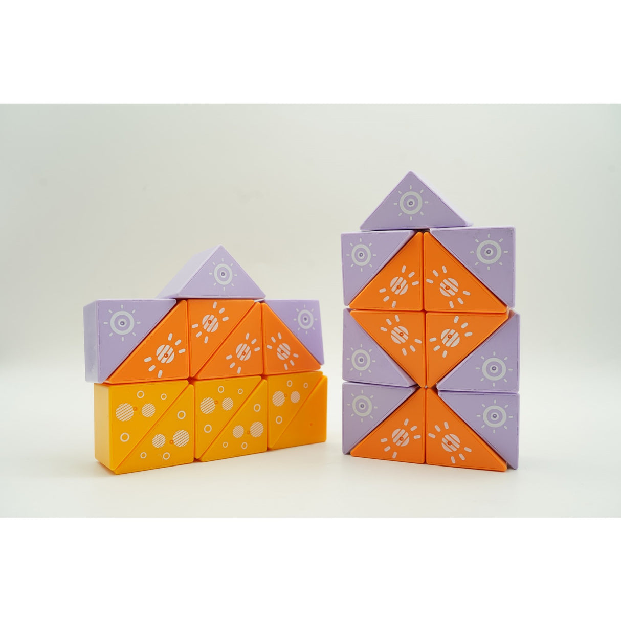 Set inteligent de constructie cu piese magnetice, Vivimall, 26 piese, pentru copii, +3 ani, multicolor - vivimall.ro