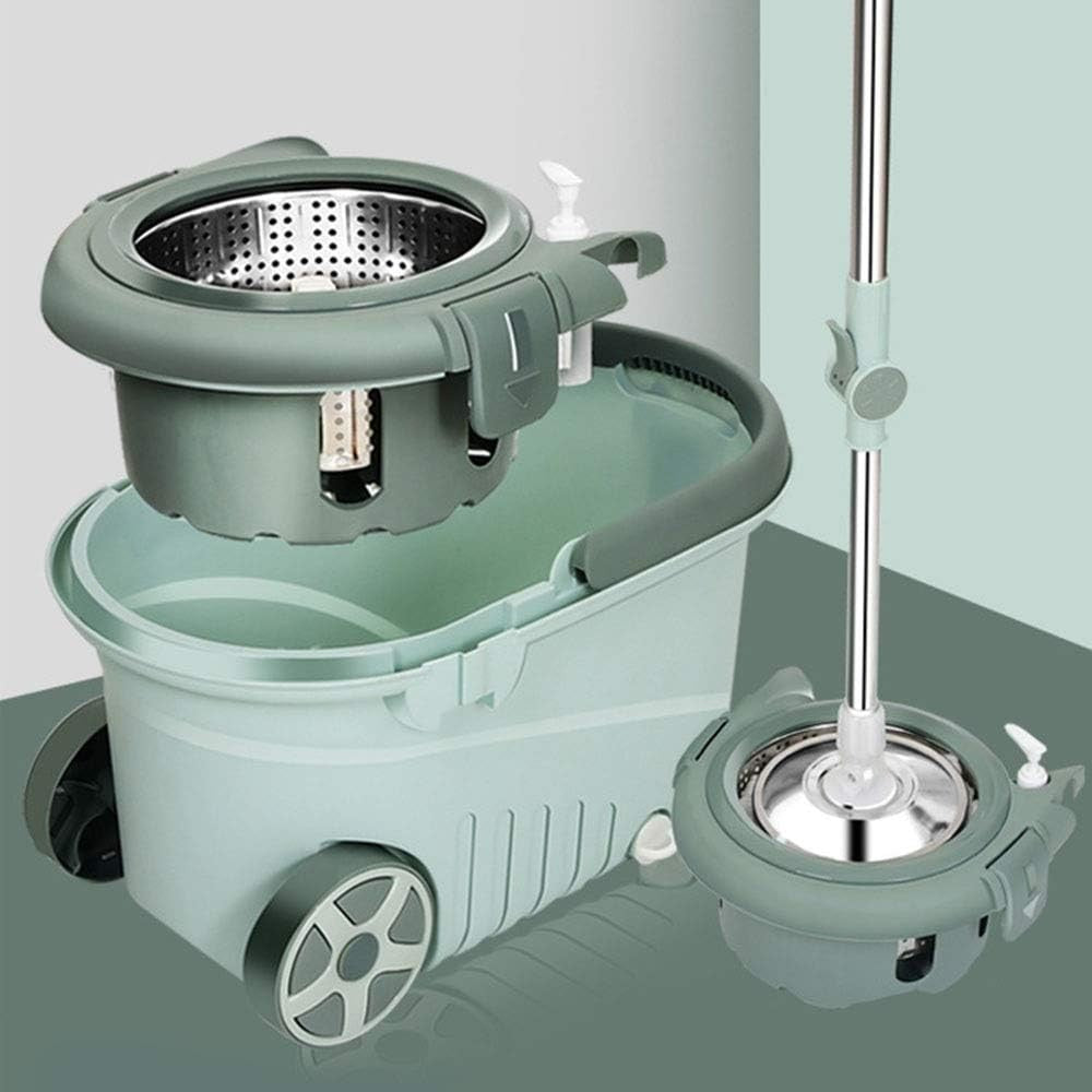 Set Mop Rotativ Cu Galeata 8L | SpinClean - vivimall.ro