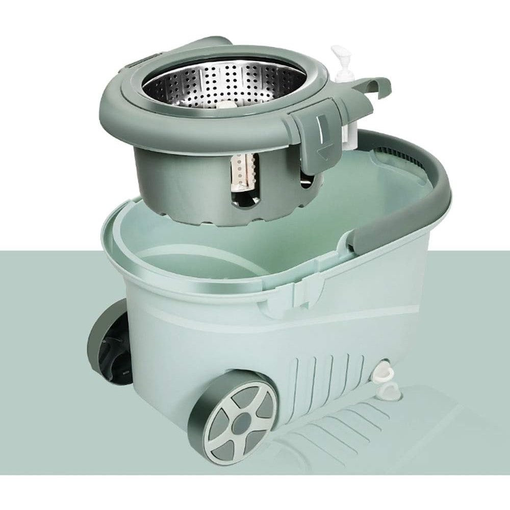 Set Mop Rotativ Cu Galeata 8L | SpinClean - vivimall.ro