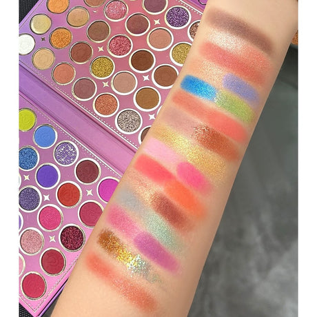 Paleta De Machiaj, Kevin &Amp; Coco, Girl Power, Fard De Pleoape, Iluminator, Blush Cremos, 117 Culori, 19 X 14.8 X 3.4 Cm - vivimall.ro