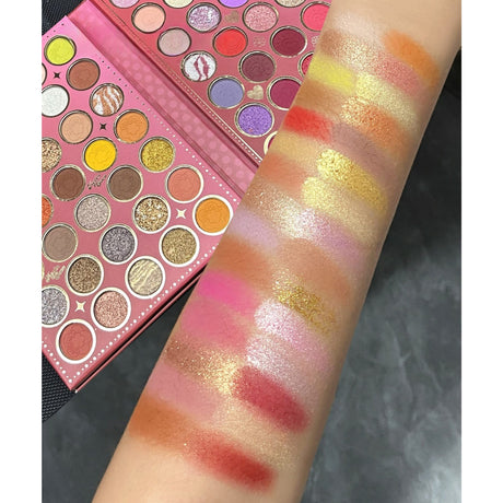 Paleta De Machiaj, Kevin &Amp; Coco, Good Luck, Fard De Pleoape, Iluminator, Blush Cremos, 117 Culori, 19 X 14.8 X 3.4 Cm - vivimall.ro