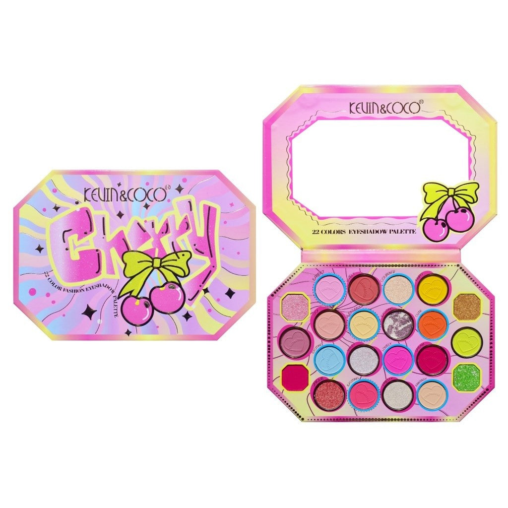 Paleta De Machiaj Pink Cherry | CheeryGlow - vivimall.ro