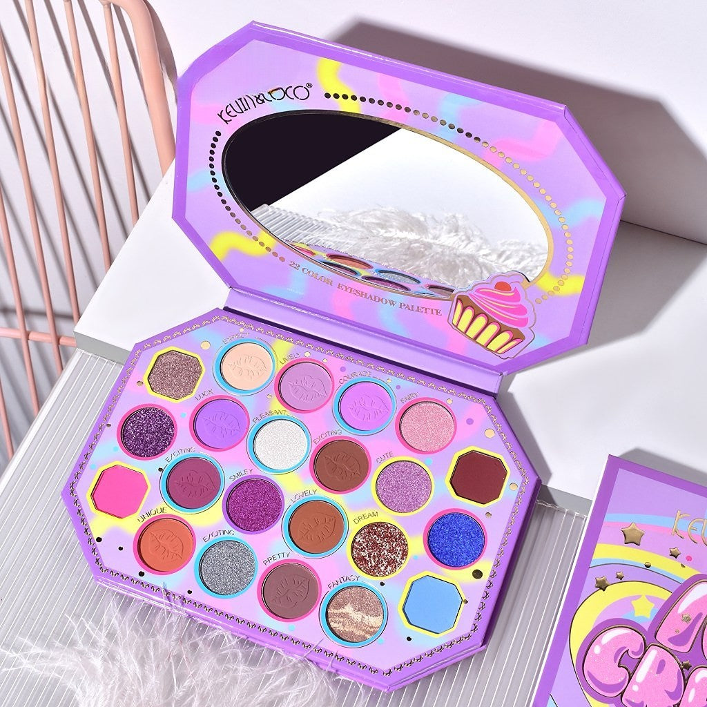 Paleta De Machiaj Violet Ice Cream | IceGlow - vivimall.ro