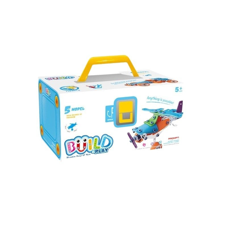 Set pentru construit masini, Vivimall, Educativ si creativ, DIY, 132 piese - vivimall.ro