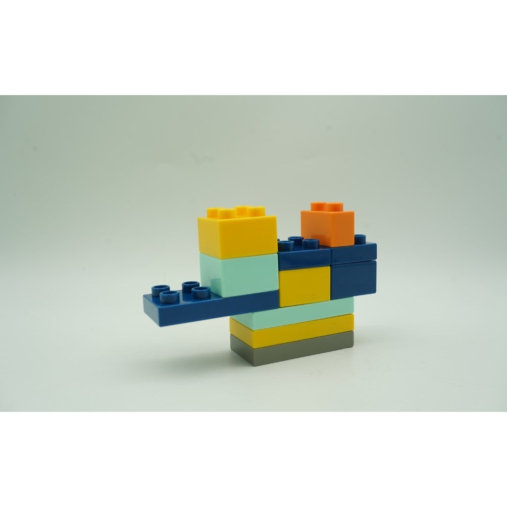 Set piese de constructii pentru copii, Vivimall, Animal series, 134 piese, Multicolor - vivimall.ro