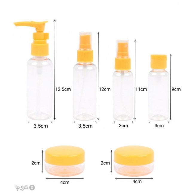 Set Recipiente Cosmetice Calatorie | TravelEase - vivimall.ro