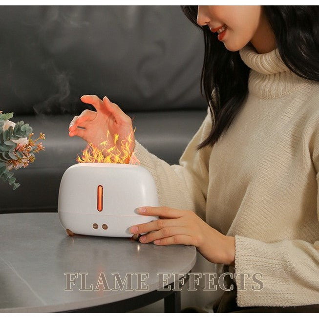 Umidificator Flacara Cu Aromaterapie | ZenFlare - vivimall.ro