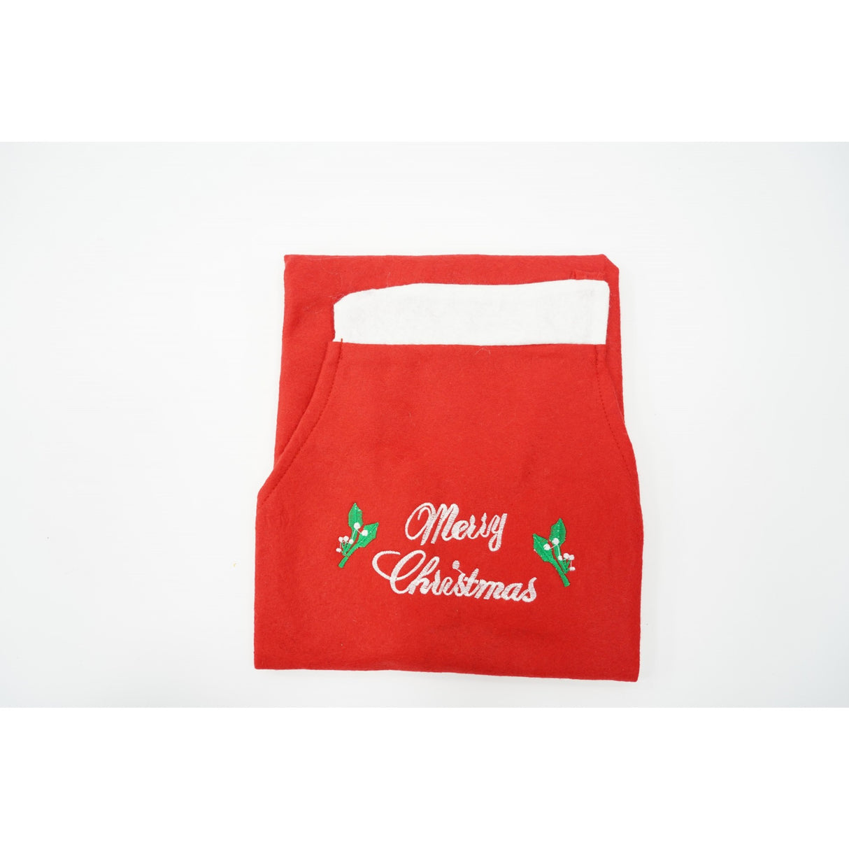 Sort Craciun, Vivimall,cu inscriptie Marry Christmas, rosu, pentru adulti, poliester - vivimall.ro