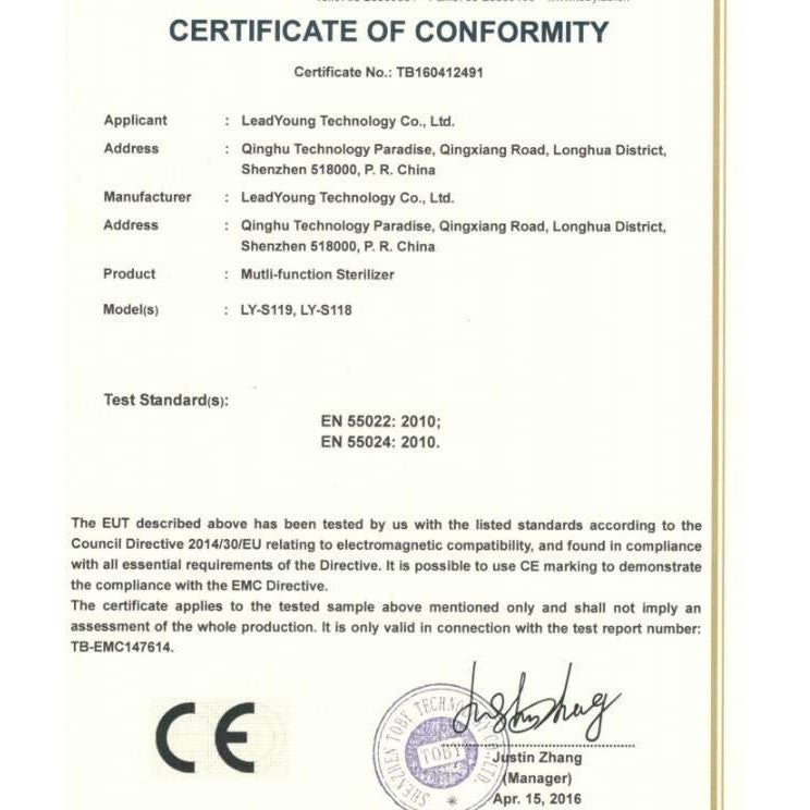 Sterilizator UV Alb pentru telefoane, cu functie difuzor aromatherapy si incarcare USB - vivimall.ro