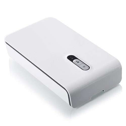 Sterilizator UV Alb pentru telefoane, cu functie difuzor aromatherapy si incarcare USB - vivimall.ro