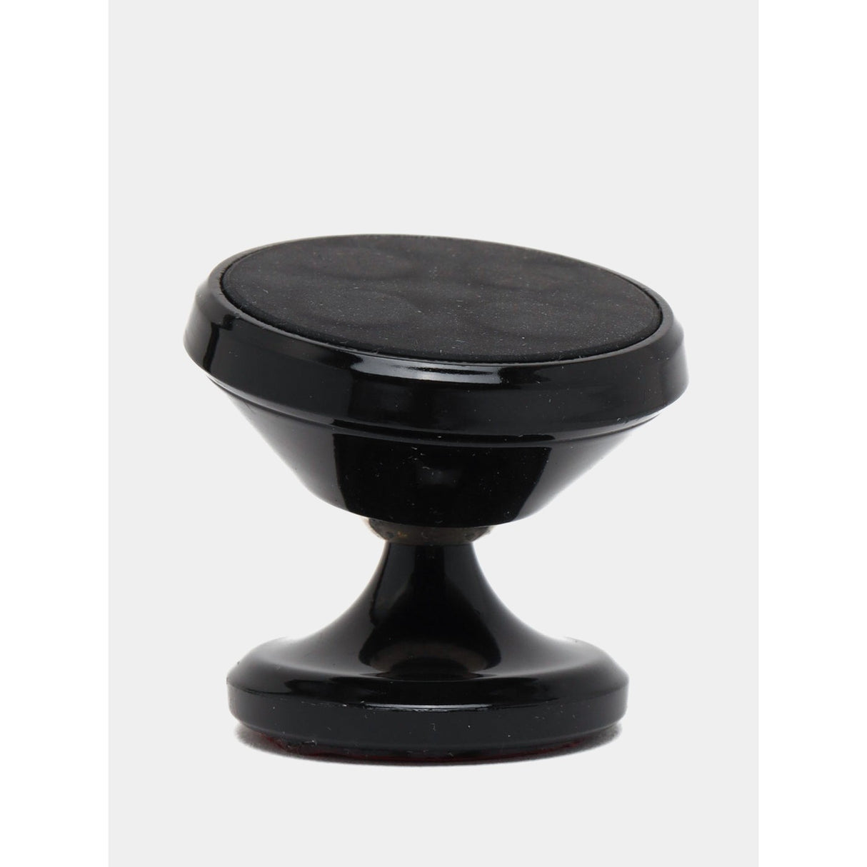 Suport telefon magnetic BK1 negru, vedere laterală, înălțime 7 mm, profil compact