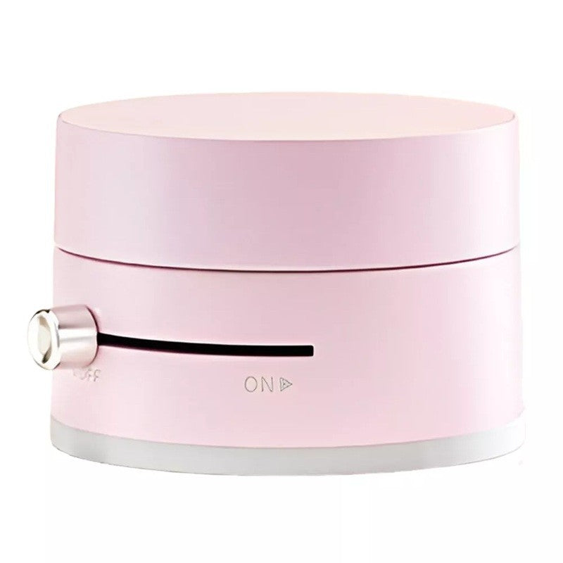 Suport Magnetic Auto pentru Telefon, Vivimall, cu Ventuza, Pliabil și Retractabil, Fixare prin Vid și Magnet, Rotativ 360°, Roz - vivimall.ro