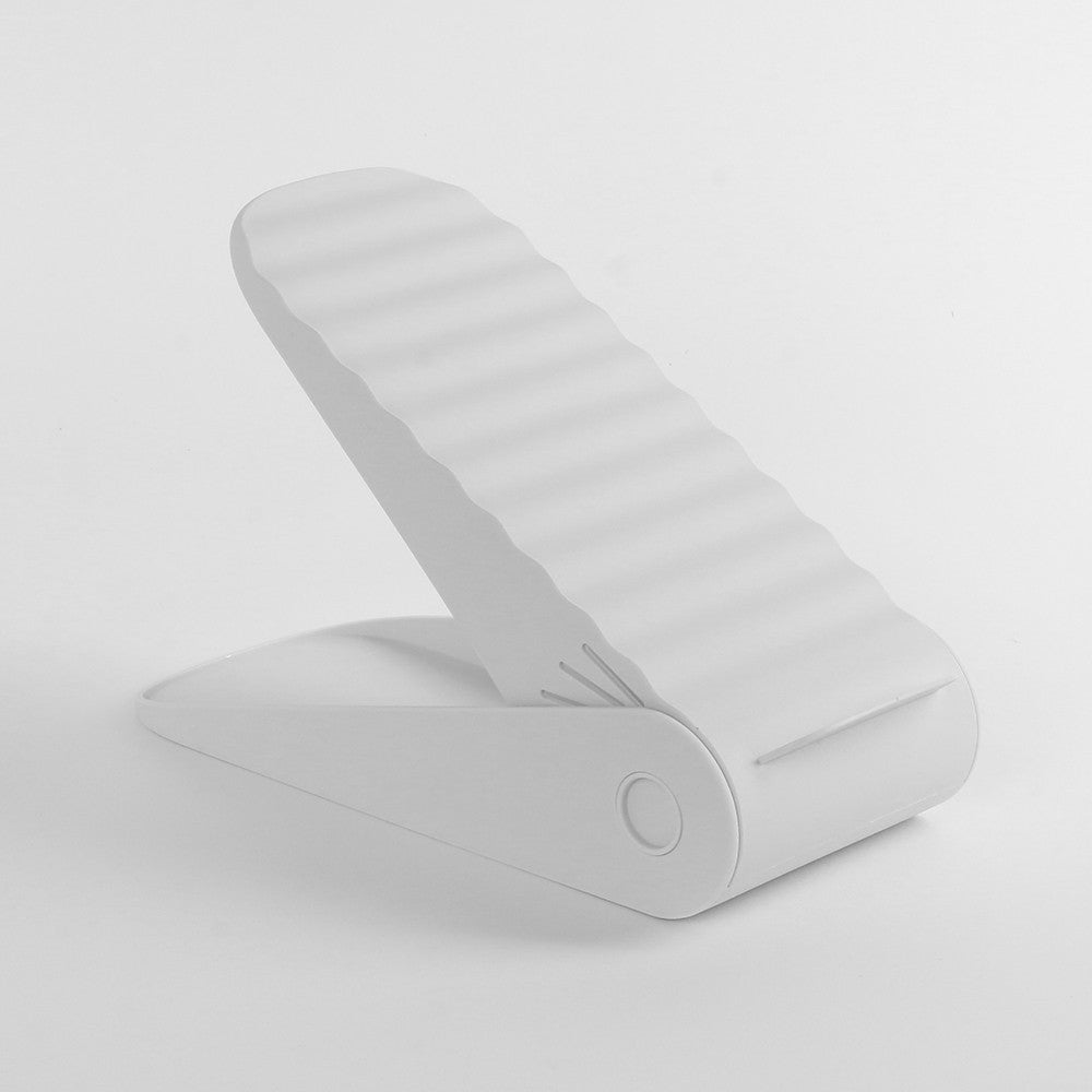 Suport pentru Pantofi, Vivimall, cu Două Straturi, Organizator, Antiderapant și Durabil, Inălțime Reglabilă, 25.5x11x7.5 cm, Alb, 150 g - vivimall.ro