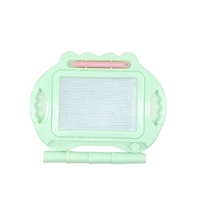 Tabla Magnetica pentru desen Vivimall, Pix, forma dreptunghi, dimensiuni 23x17 cm, Dezvolta Creativitatea, cu picioare suport, Verde, Resigilat - vivimall.ro