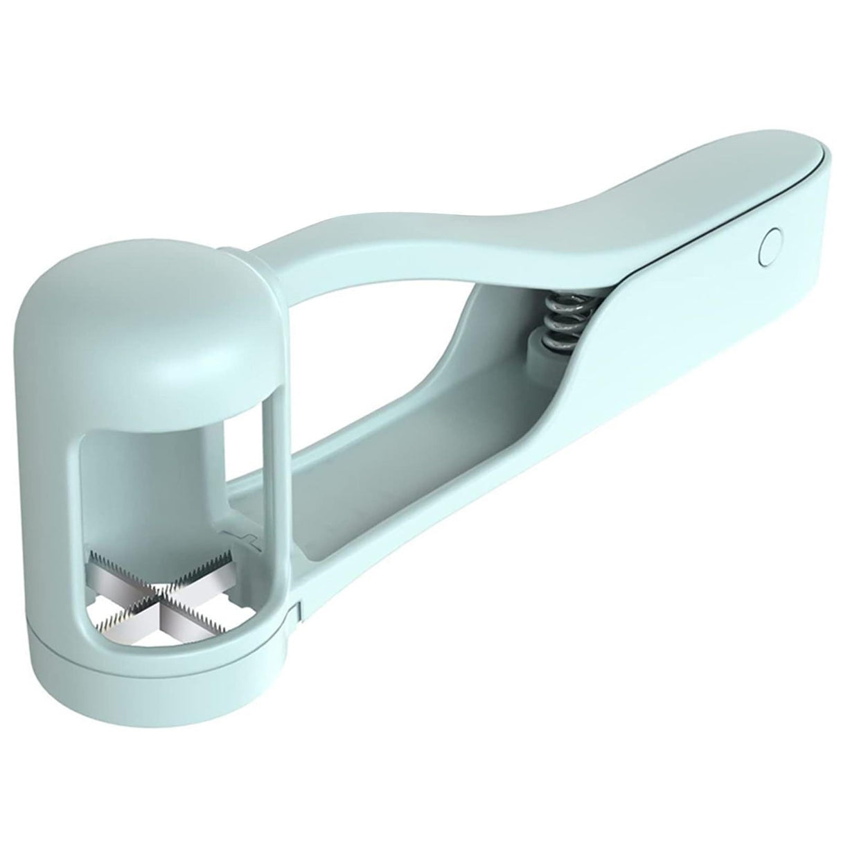 Taietor de Struguri Manual, Vivimall, Usor de Curatat si Folosit, Plastic si Otel, Albastru Deschis, 16.5x5.5 cm - vivimall.ro