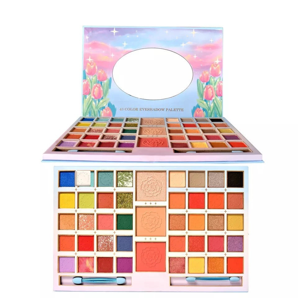 Trusa De Machiaj, Paleta De Farduri Kevin&Coco Cu 43 De Culori Pigmentate - vivimall.ro