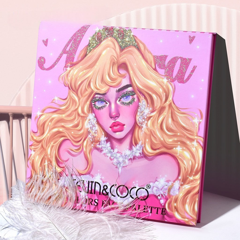 Trusa Machiaj Princess Palette 79 Culori | StarCosmetics - vivimall.ro