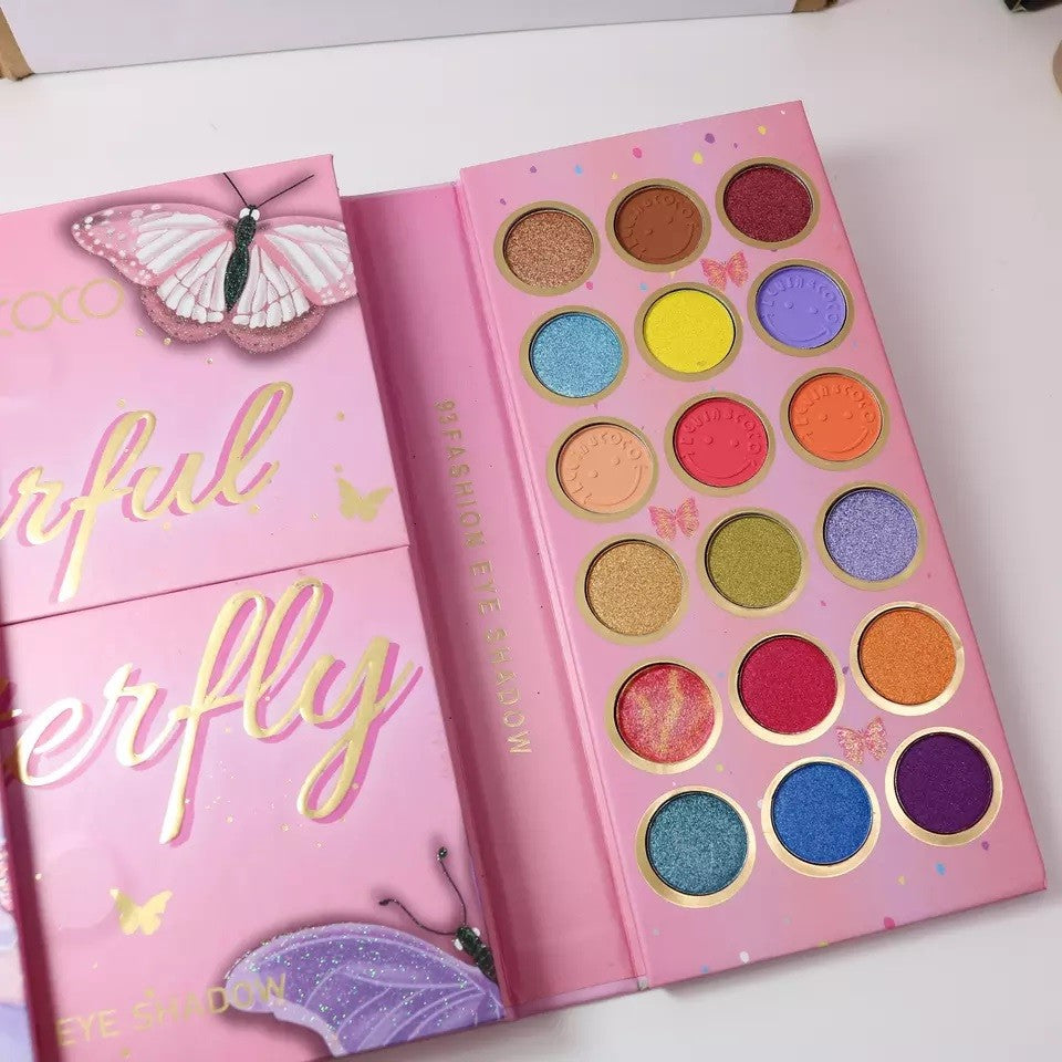 Trusa de machiaj, paleta de farduri Kevin&Coco cu 93 de culori pigmentate, Flippy - vivimall.ro