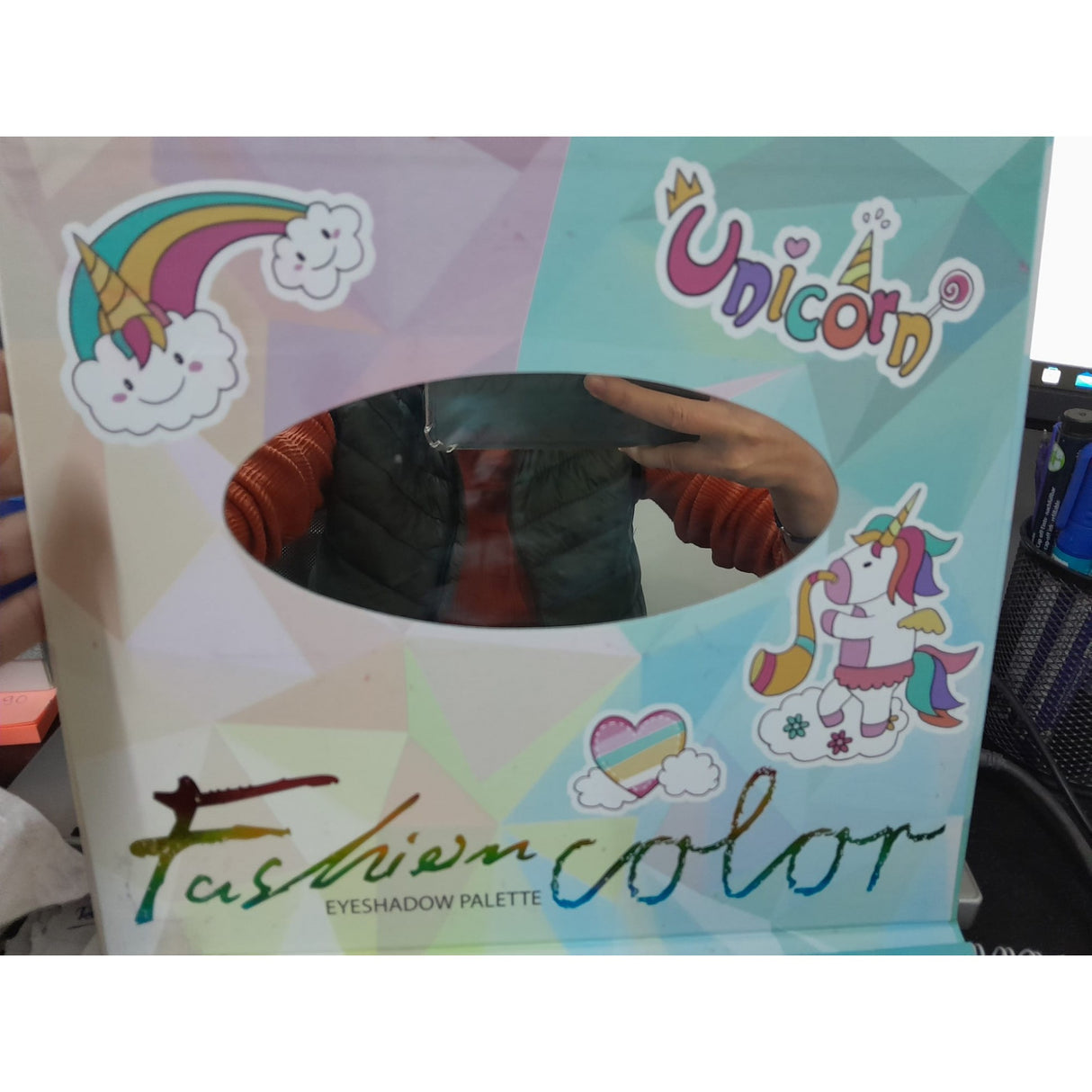 Trusa de machiaj, paleta de farduri Oulanao cu 72 de culori pigmentate, Vivimall, Resigilat - vivimall.ro