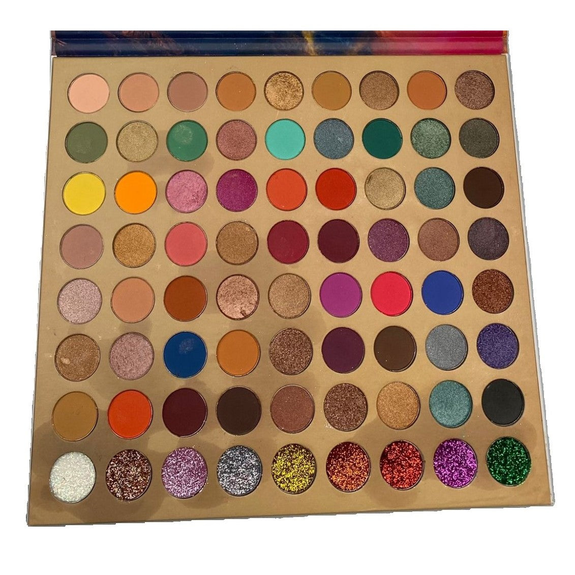 Trusa De Machiaj, Paleta De Farduri Oulanao Cu 72 De Culori Pigmentate Si Nude - vivimall.ro