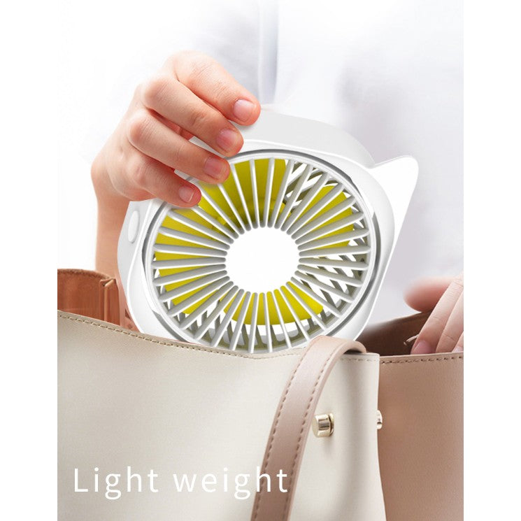 Mini ventilator birou USB | DeskBreeze - vivimall.ro