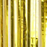 Perdea Franjurata, Vivimall, Model Decor Petrecere, pentru Fundal de Poze, Amenajare Colorata a Petrecerii, Dimensiune 100x200 cm, Gold - vivimall.ro