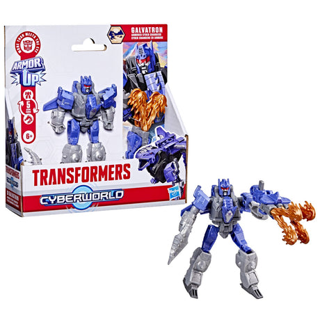 TRANSFORMERS CYBERWORLD ROBOT GALVATRON BLINDAT TRANSFORMABIL